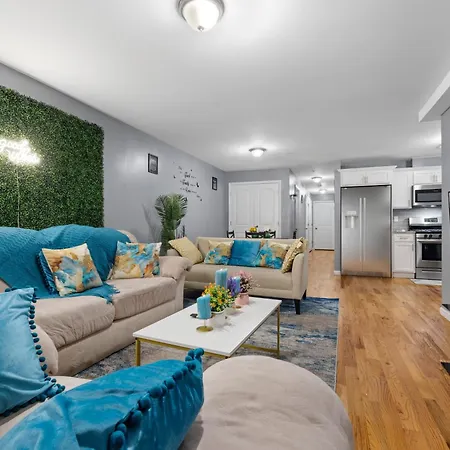 Faithinn - 3 Bed 2 Bath Near Ewr/ Downtown/ Nyc Newark Exterior foto