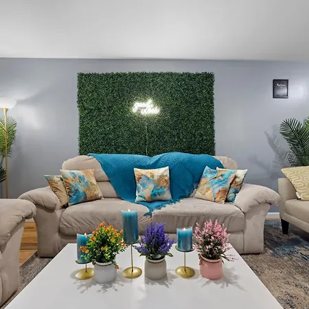 Faithinn - 3 Bed 2 Bath Near Ewr/ Downtown/ Nyc Newark Exterior foto
