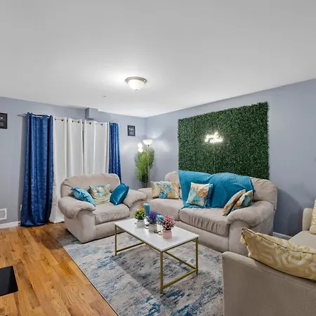 Faithinn - 3 Bed 2 Bath Near Ewr/ Downtown/ Nyc Newark Exterior foto