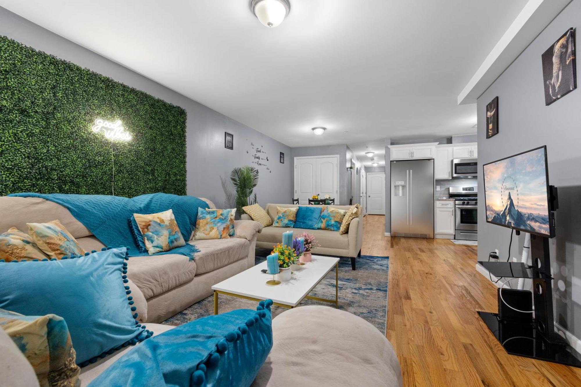 Faithinn - 3 Bed 2 Bath Near Ewr/ Downtown/ Nyc Apartamento *